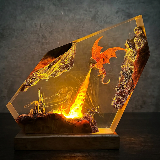 Dragon Siege Lamp