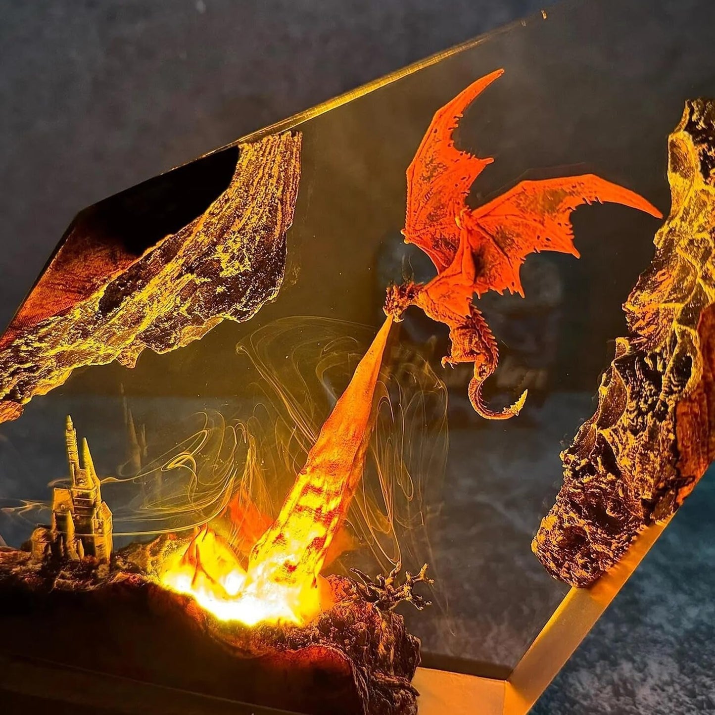 Dragon Siege Lamp